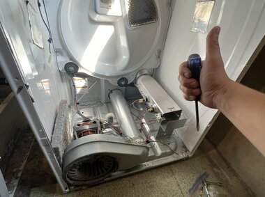 Dryer does not heat up - home appliance repair